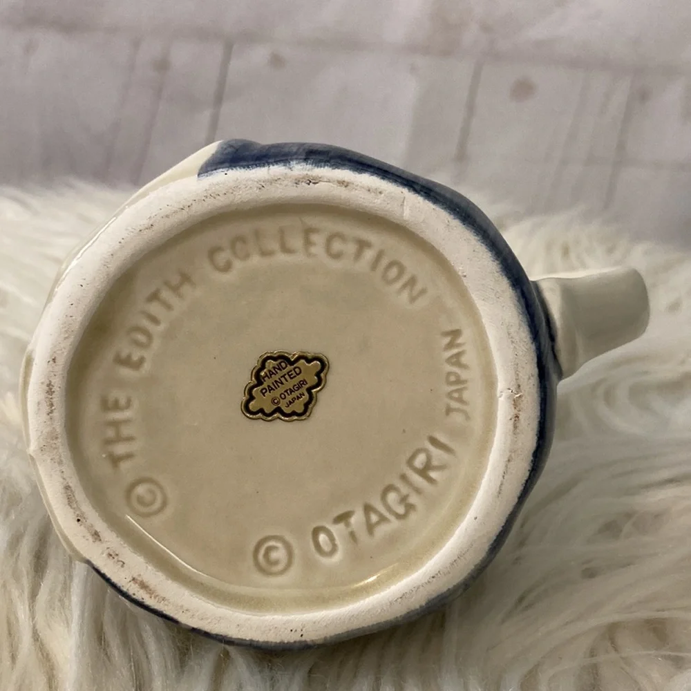 Vintage OTAGIRI Japan The Edith Collection Cat Creamer anthropomorphic